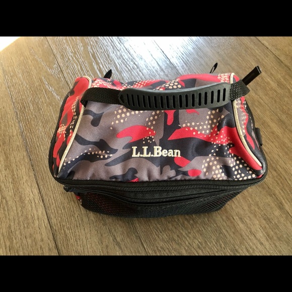 L.L. Bean Flip Top Lunch Box Camo Print